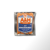 A&H Beef Knockwurst 14oz. - 12 packs - Strictly Kosher Product, Great for Shabbos Dinners for Everyday Cooking